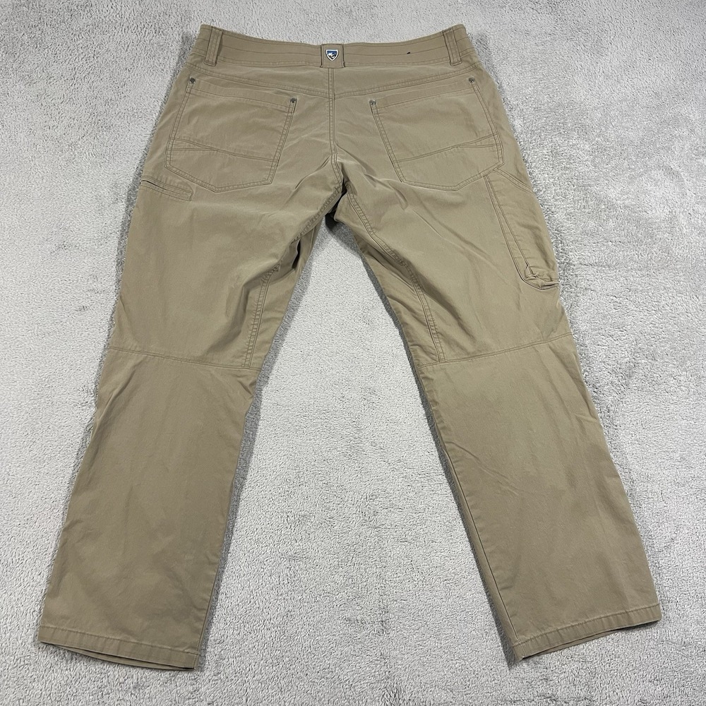 Kuhl Revolvr Pants Mens 36x30 Khaki Outdoors Hiking Camping - Picture 12 of 15